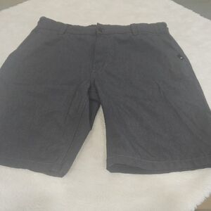 Quiksilver Men's Charcoal Flat Front Shorts
